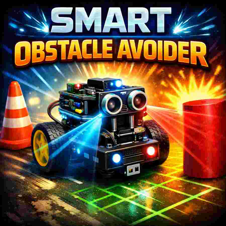 Smart Obstacle Avoider experiment